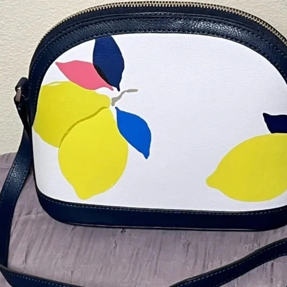 Kate Spade White and Yellow Crossbody Bag - Picture 3 of 7